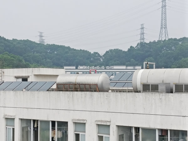 索尼公司宿舍太阳能热水工程